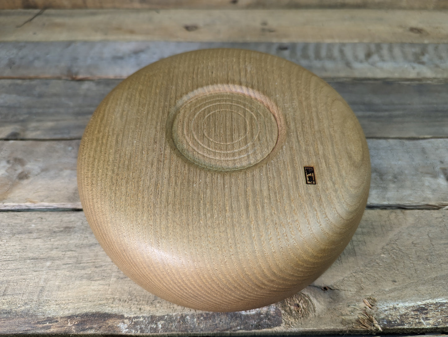 Chunky sassafras flat bottom bowl