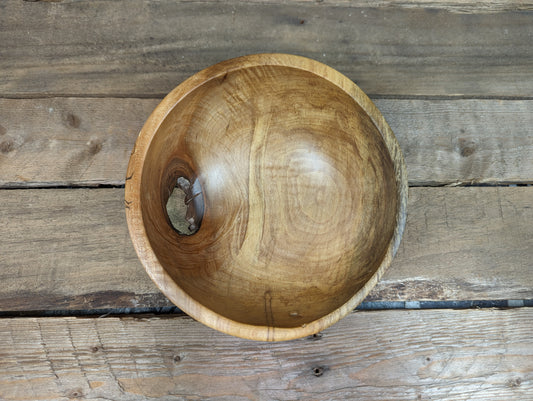 Rustic Maple Bowl 1