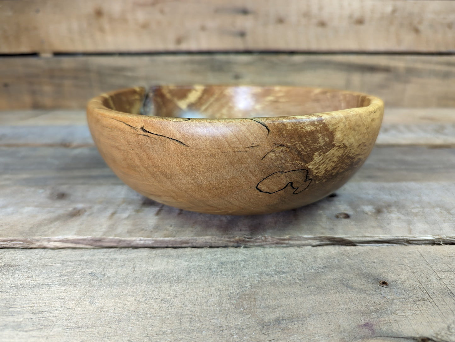 Rustic Maple Bowl 3