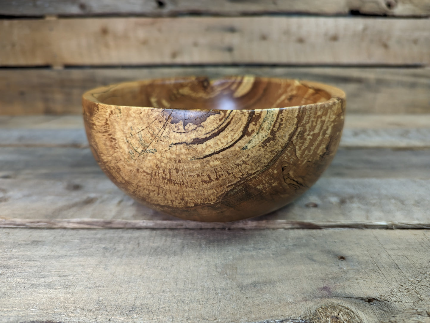 Rustic Maple Bowl 4