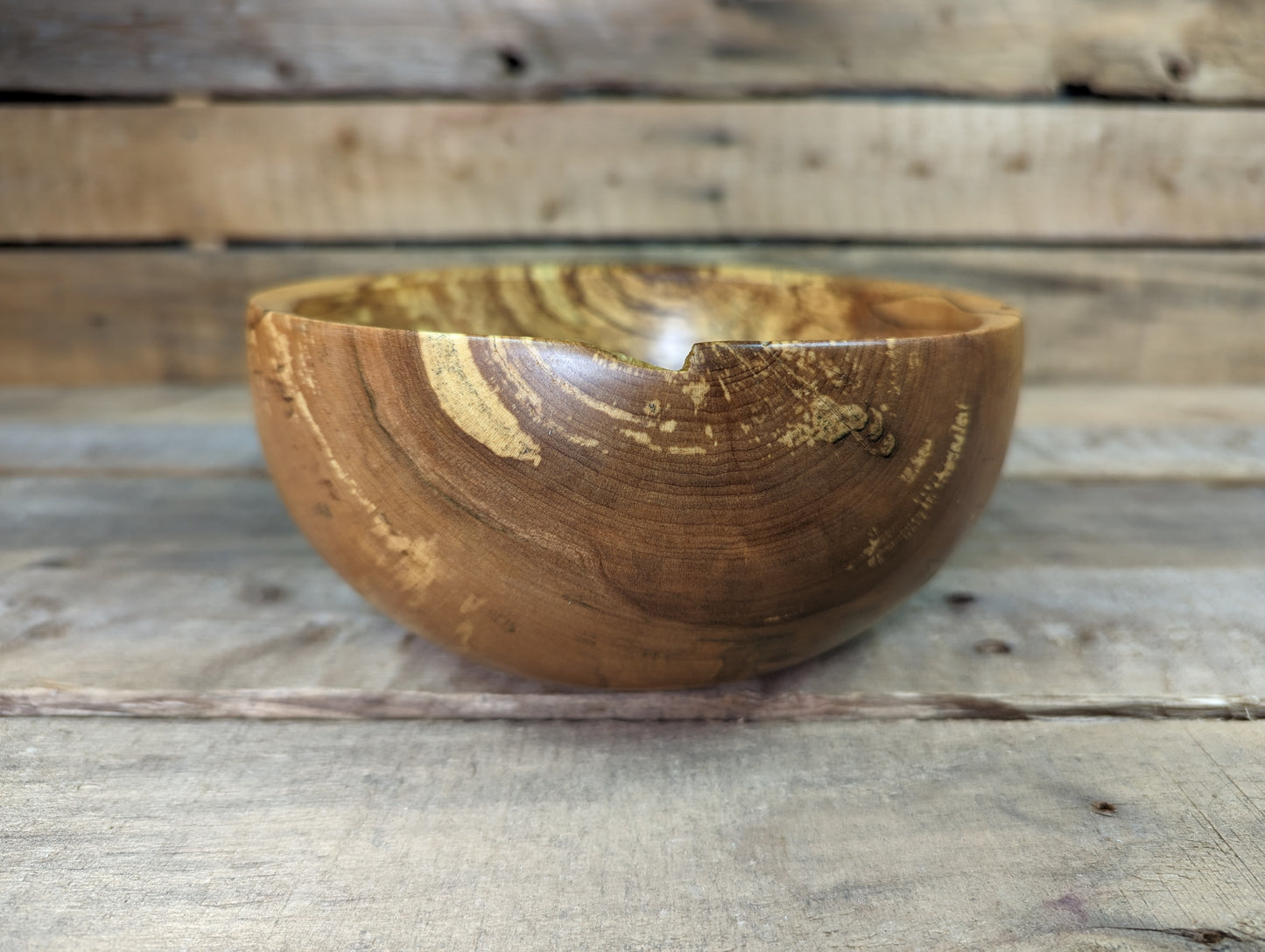 Rustic Maple Bowl 4