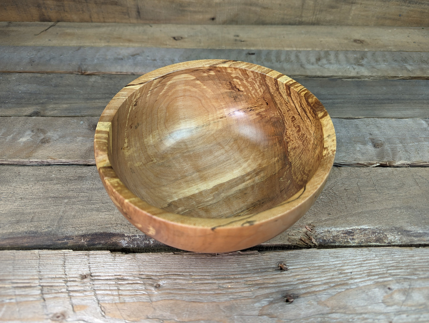 Rustic Maple Bowl 4
