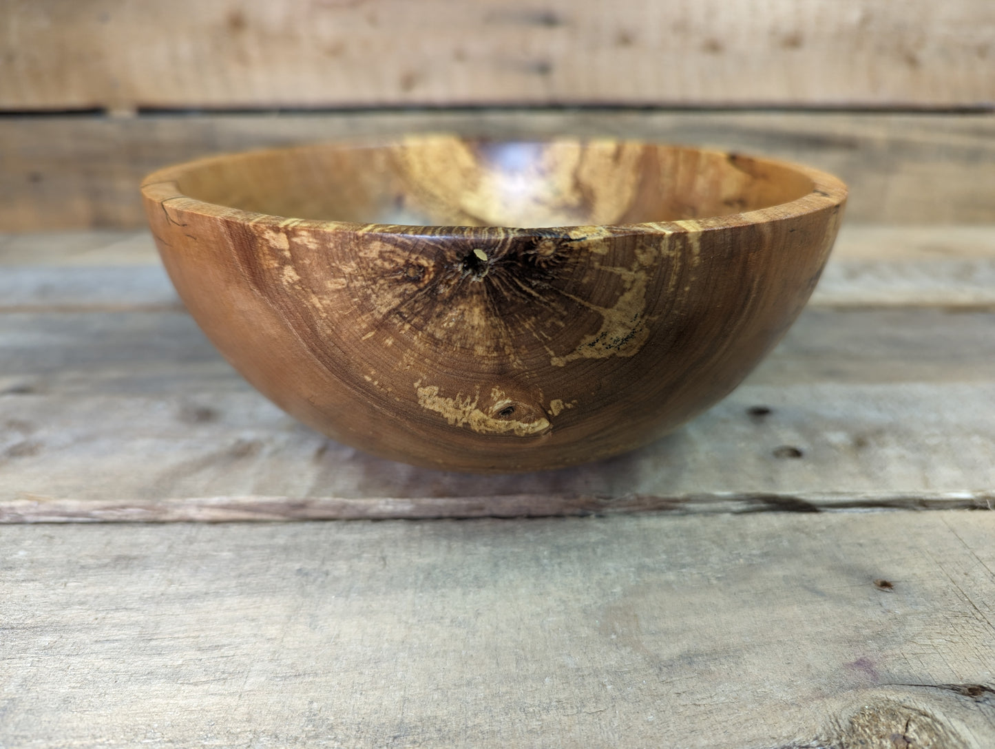 Rustic Maple Bowl 5