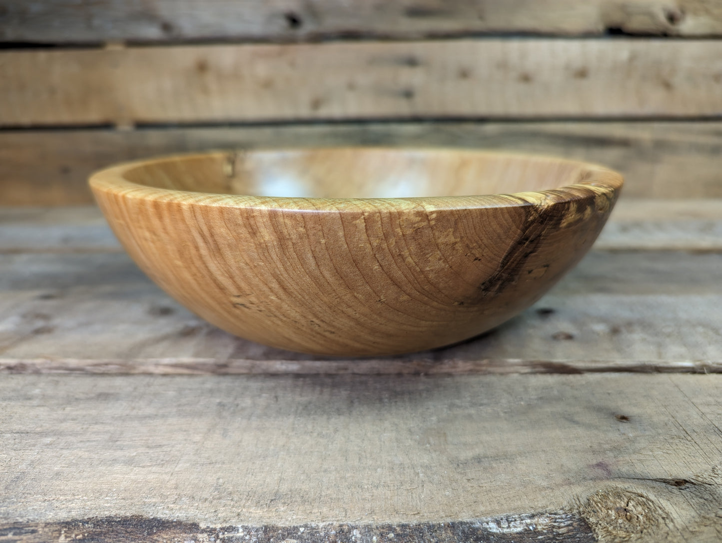 Rustic Maple Bowl 6