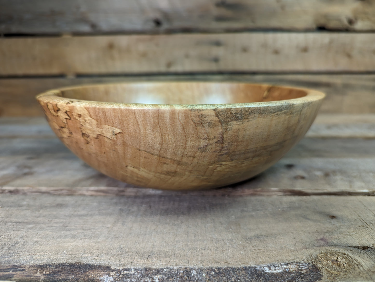 Rustic Maple Bowl 6