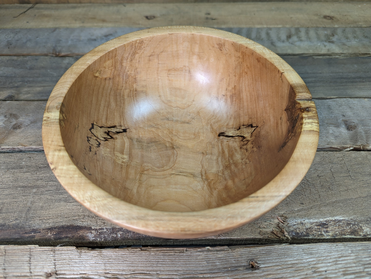 Rustic Maple Bowl 7