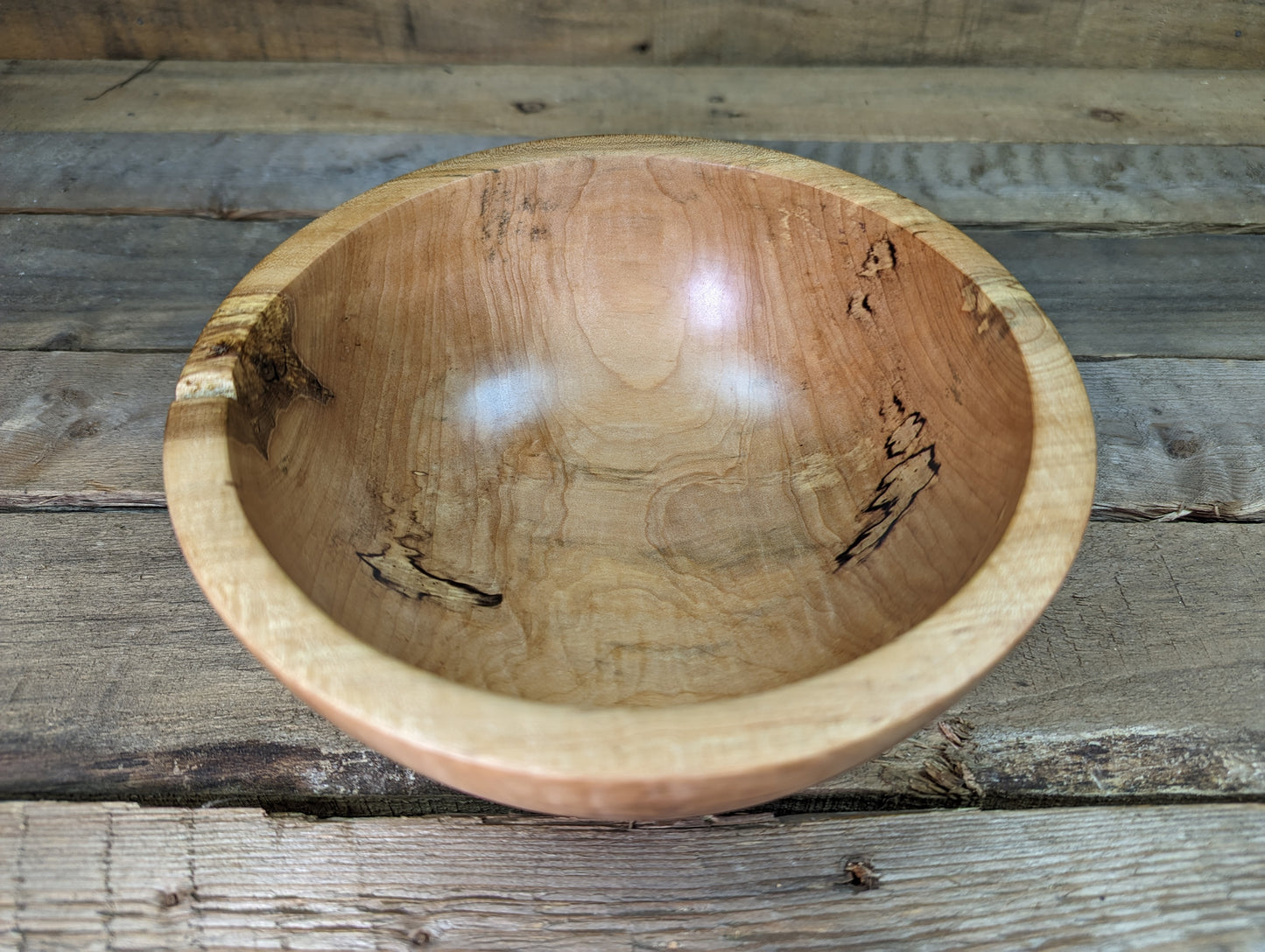 Rustic Maple Bowl 7