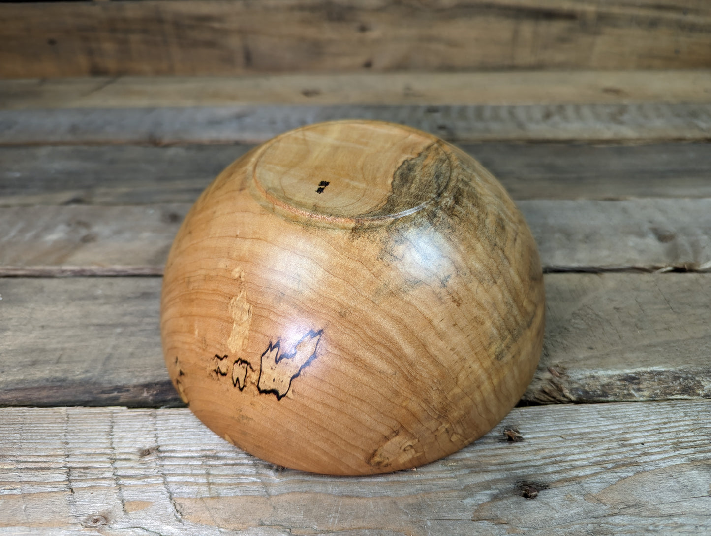 Rustic Maple Bowl 7