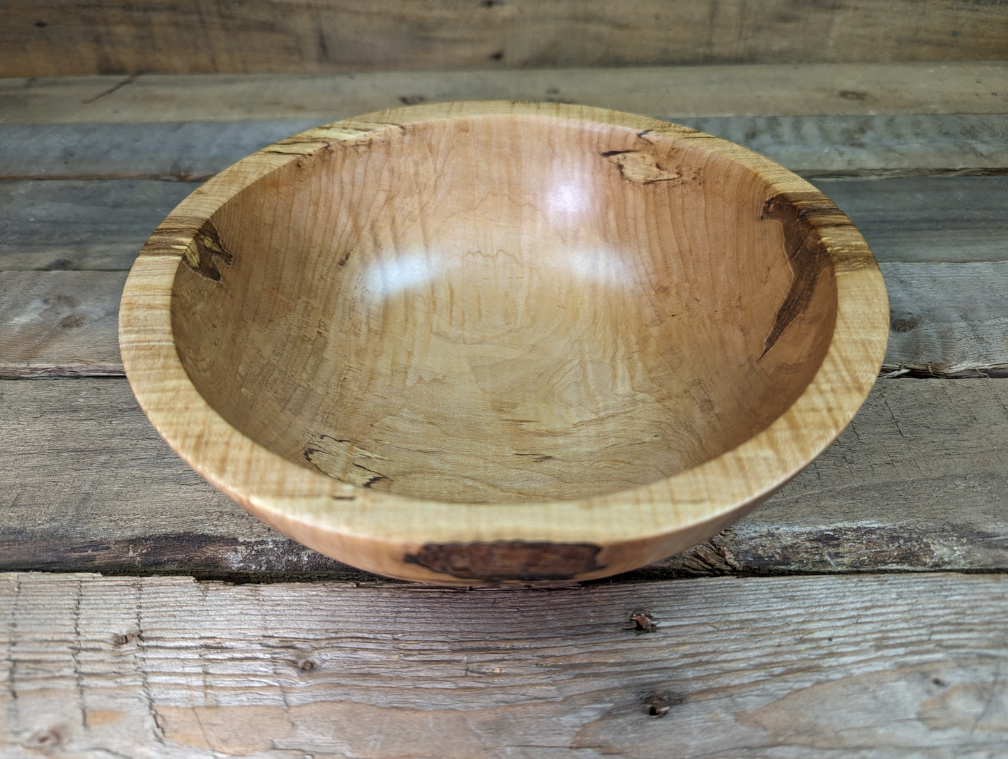 Rustic Maple Bowl 8