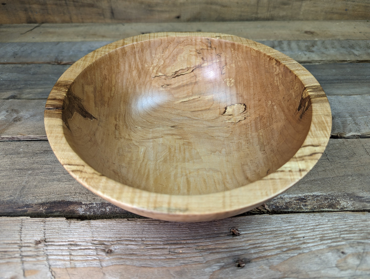 Rustic Maple Bowl 8