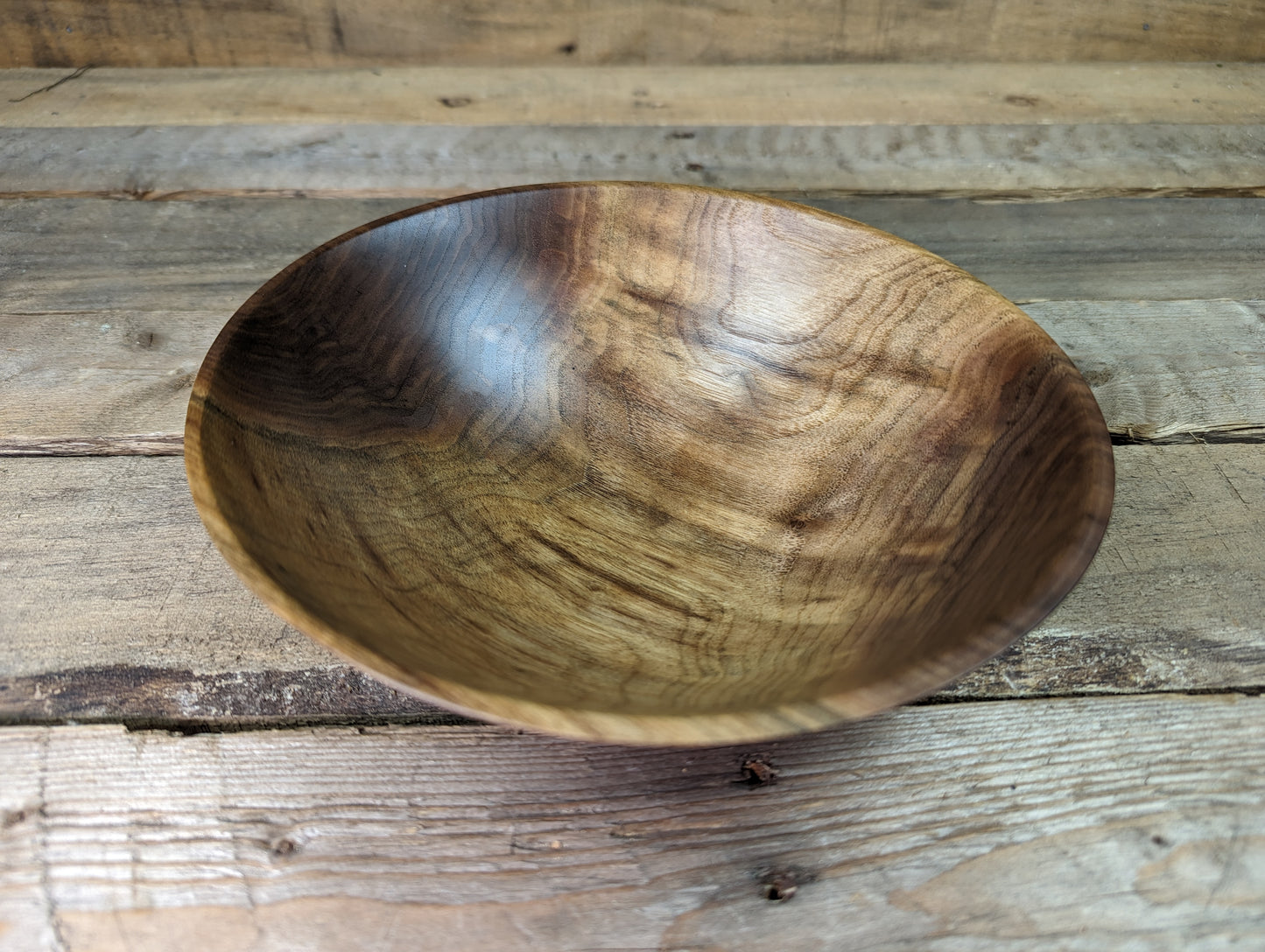 Rustic Black Walnut Bowl 1