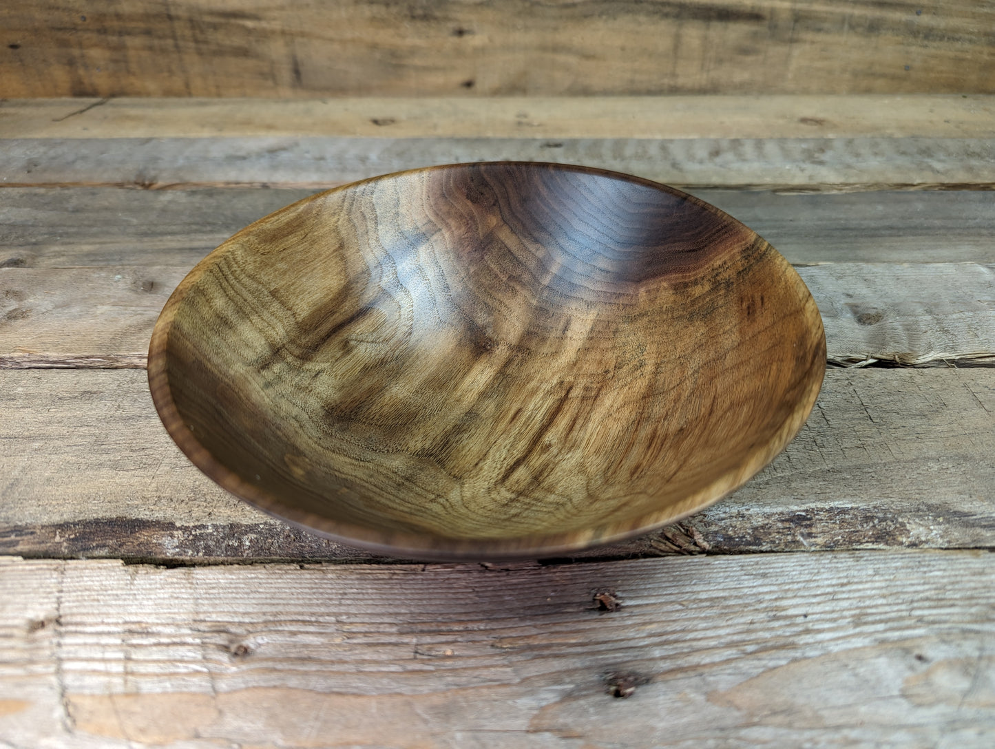 Rustic Black Walnut Bowl 1