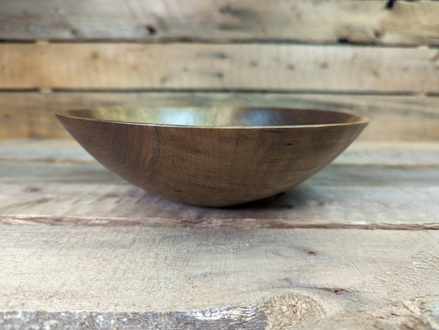 Rustic Black Walnut Bowl 1