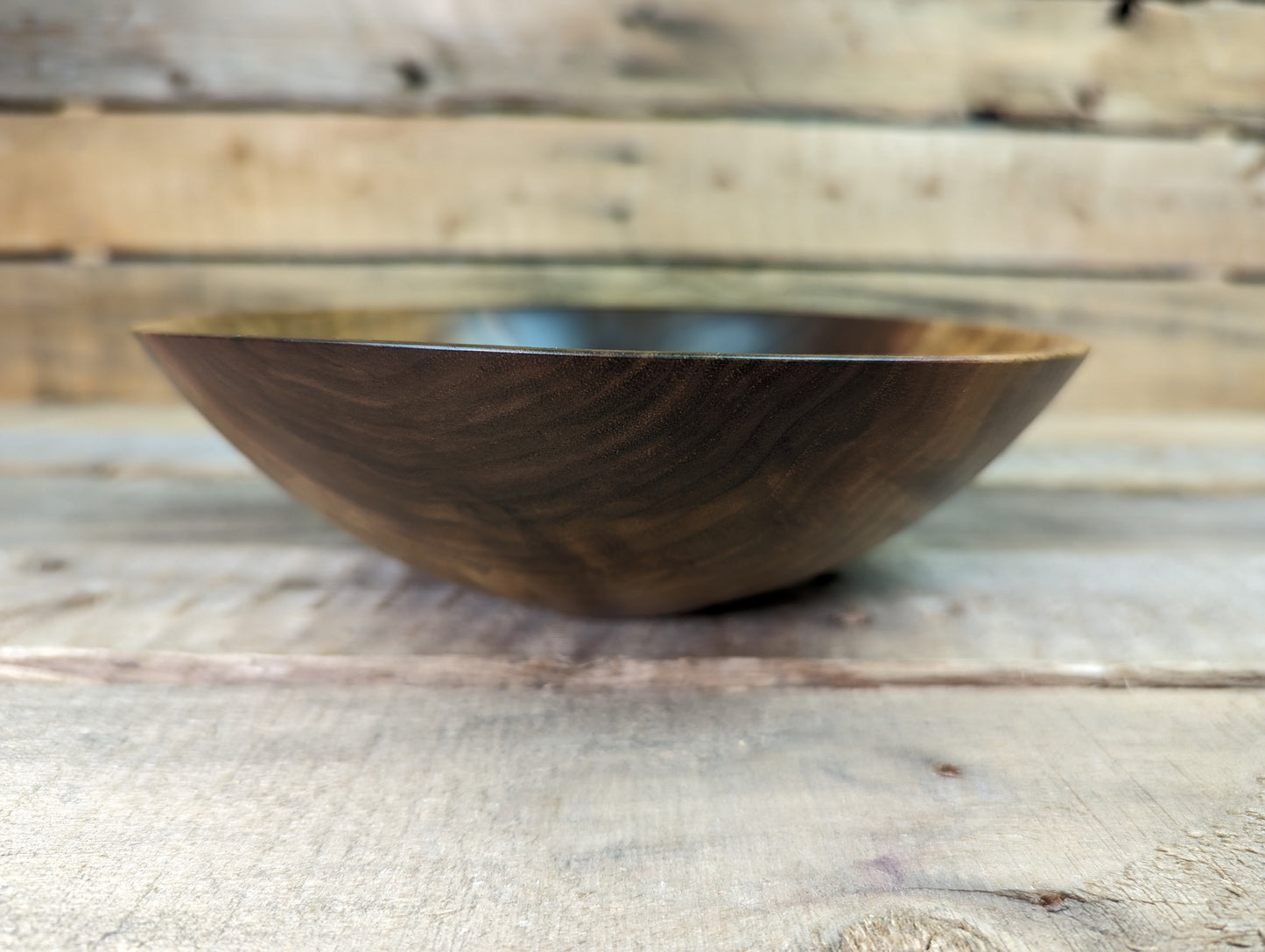 Rustic Black Walnut Bowl 1