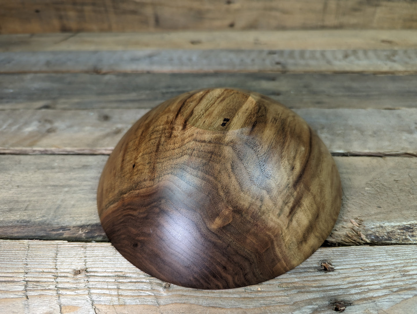 Rustic Black Walnut Bowl 1