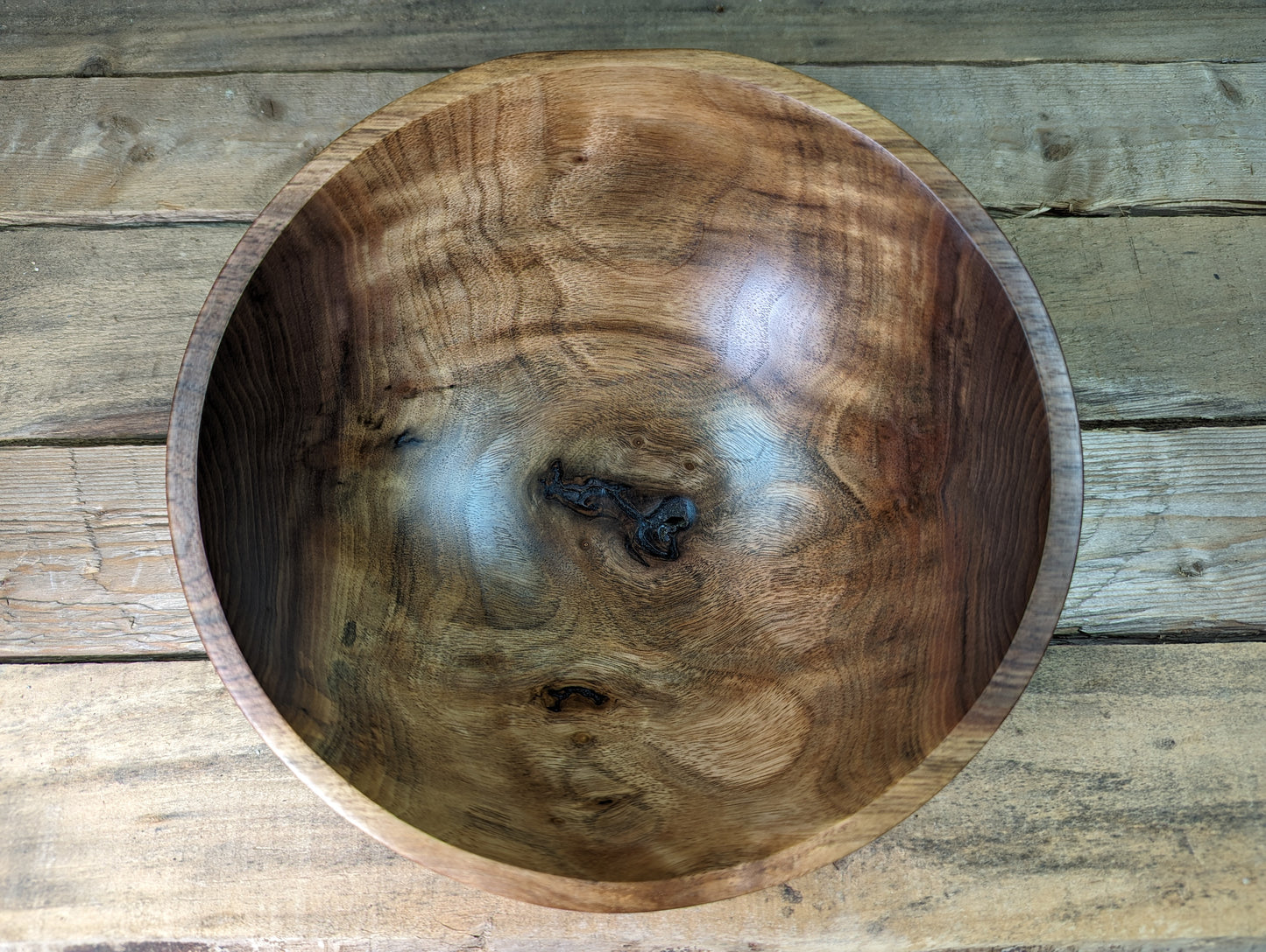 Rustic Black Walnut Bowl 2