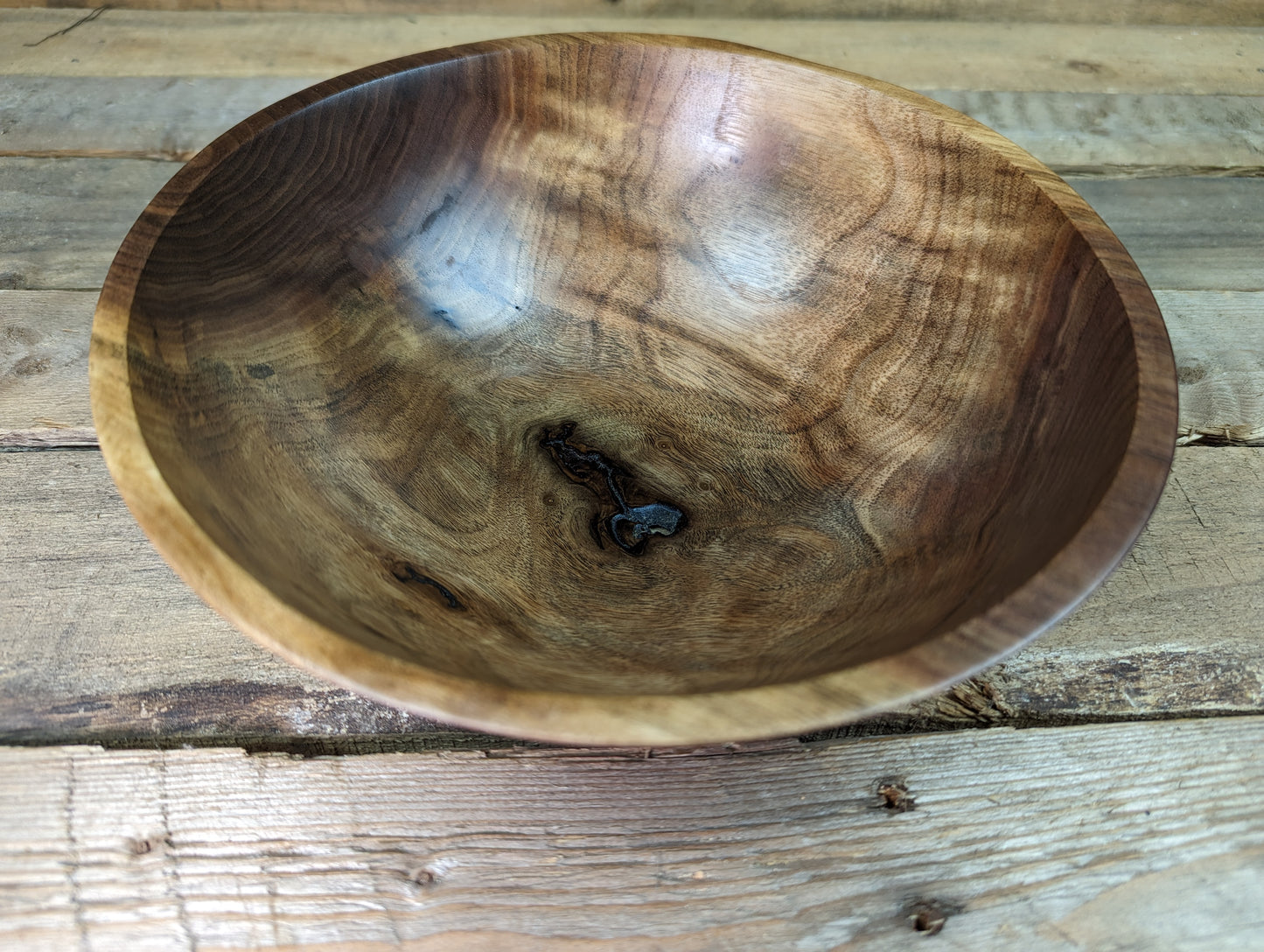 Rustic Black Walnut Bowl 2