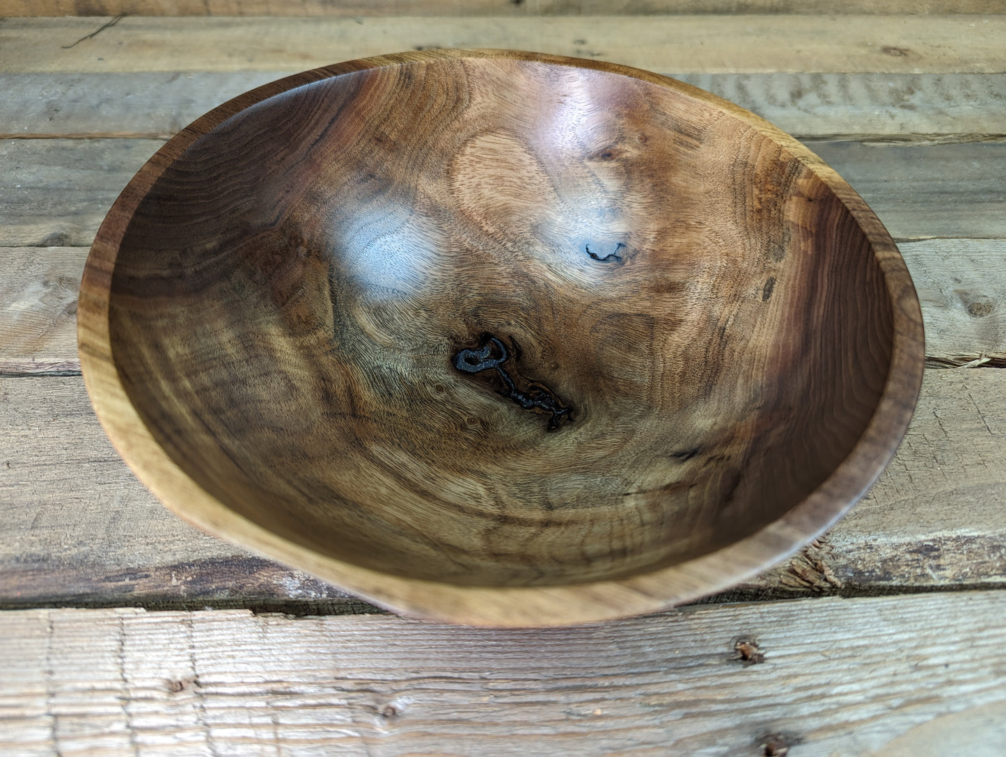 Rustic Black Walnut Bowl 2