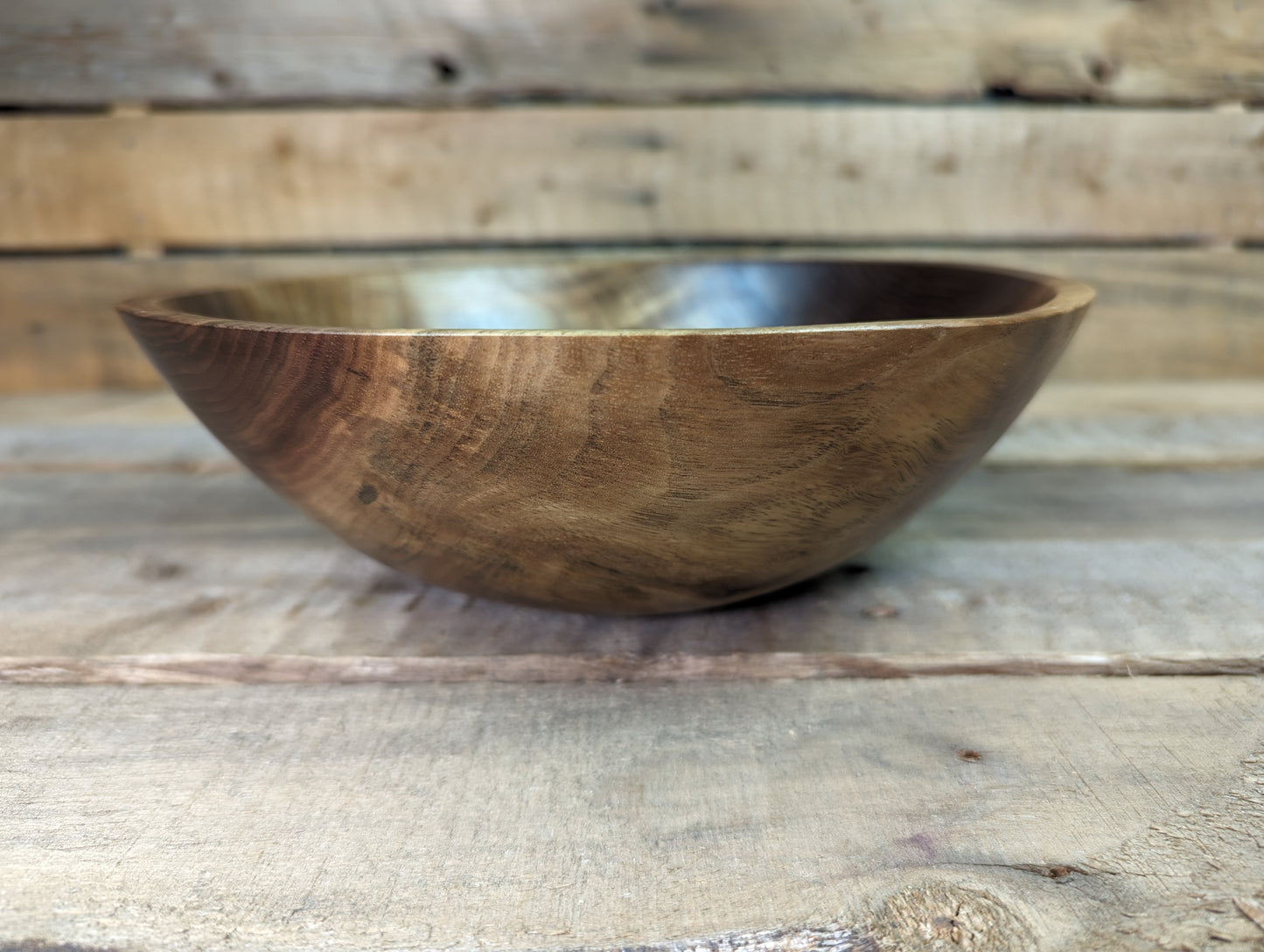 Rustic Black Walnut Bowl 2