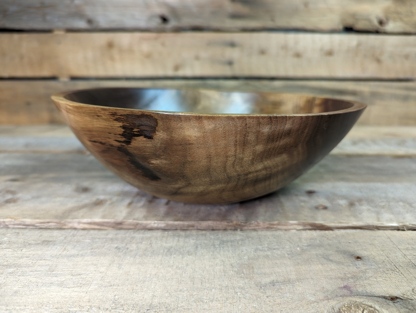 Rustic Black Walnut Bowl 2