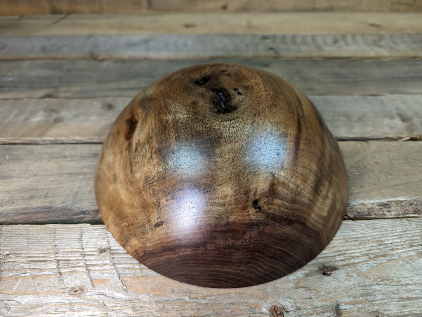 Rustic Black Walnut Bowl 2