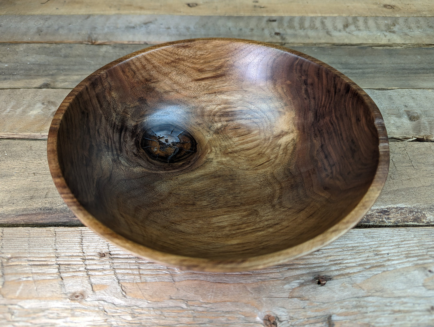 Rustic Black Walnut Bowl 3