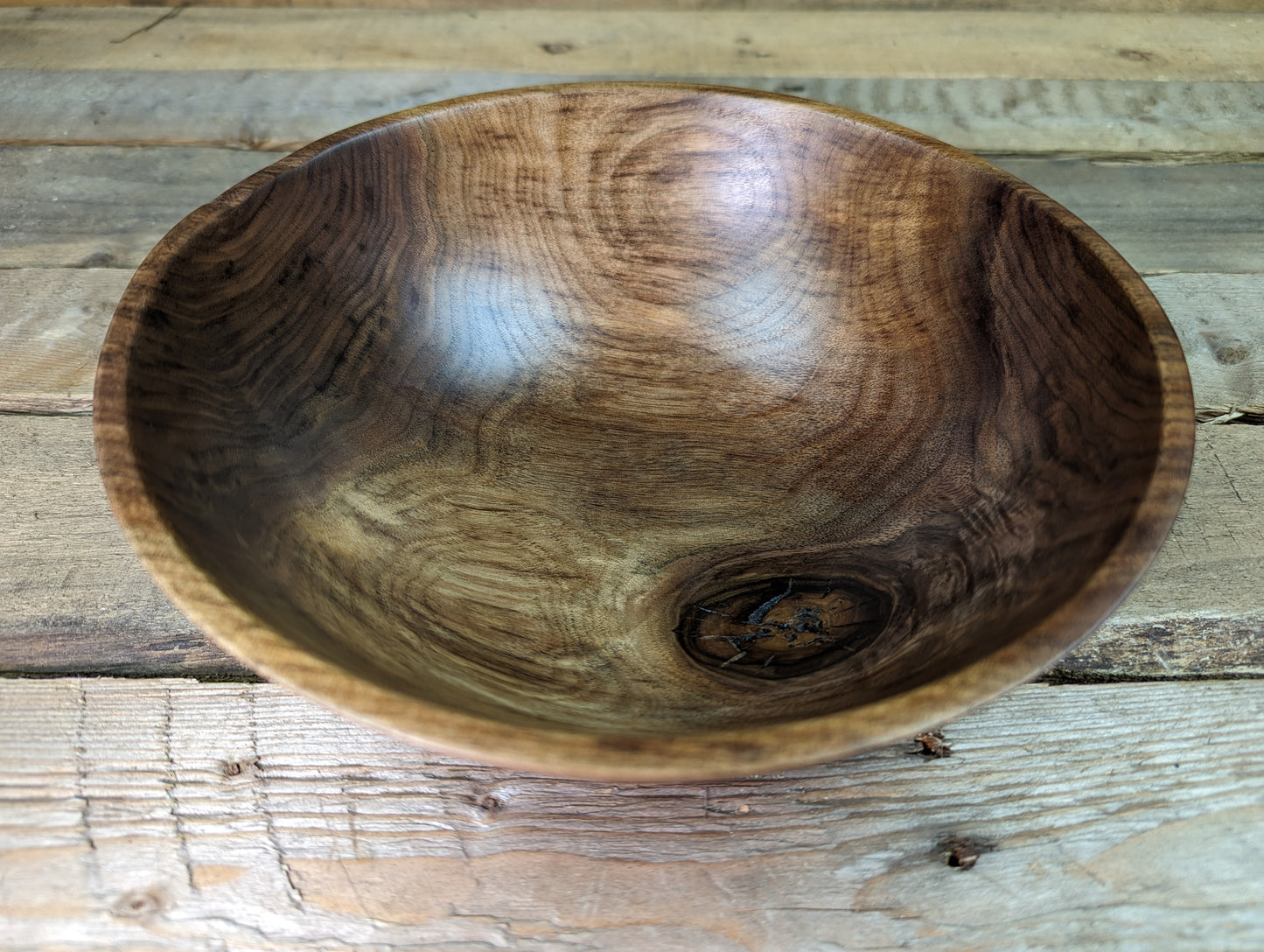 Rustic Black Walnut Bowl 3