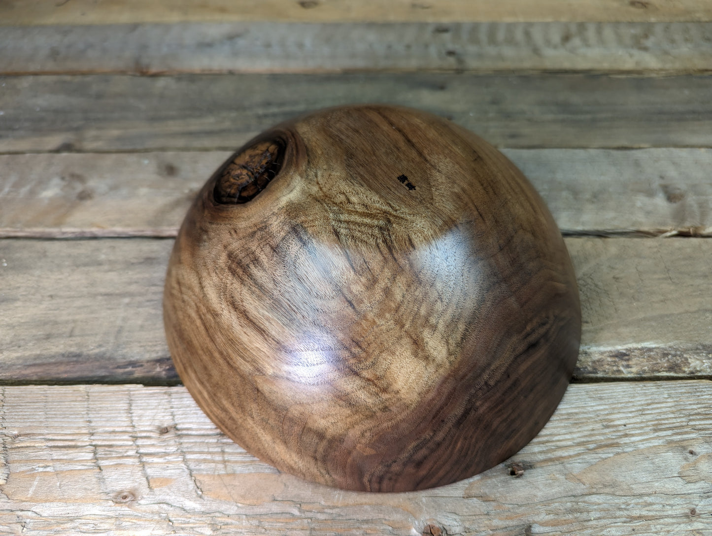 Rustic Black Walnut Bowl 3