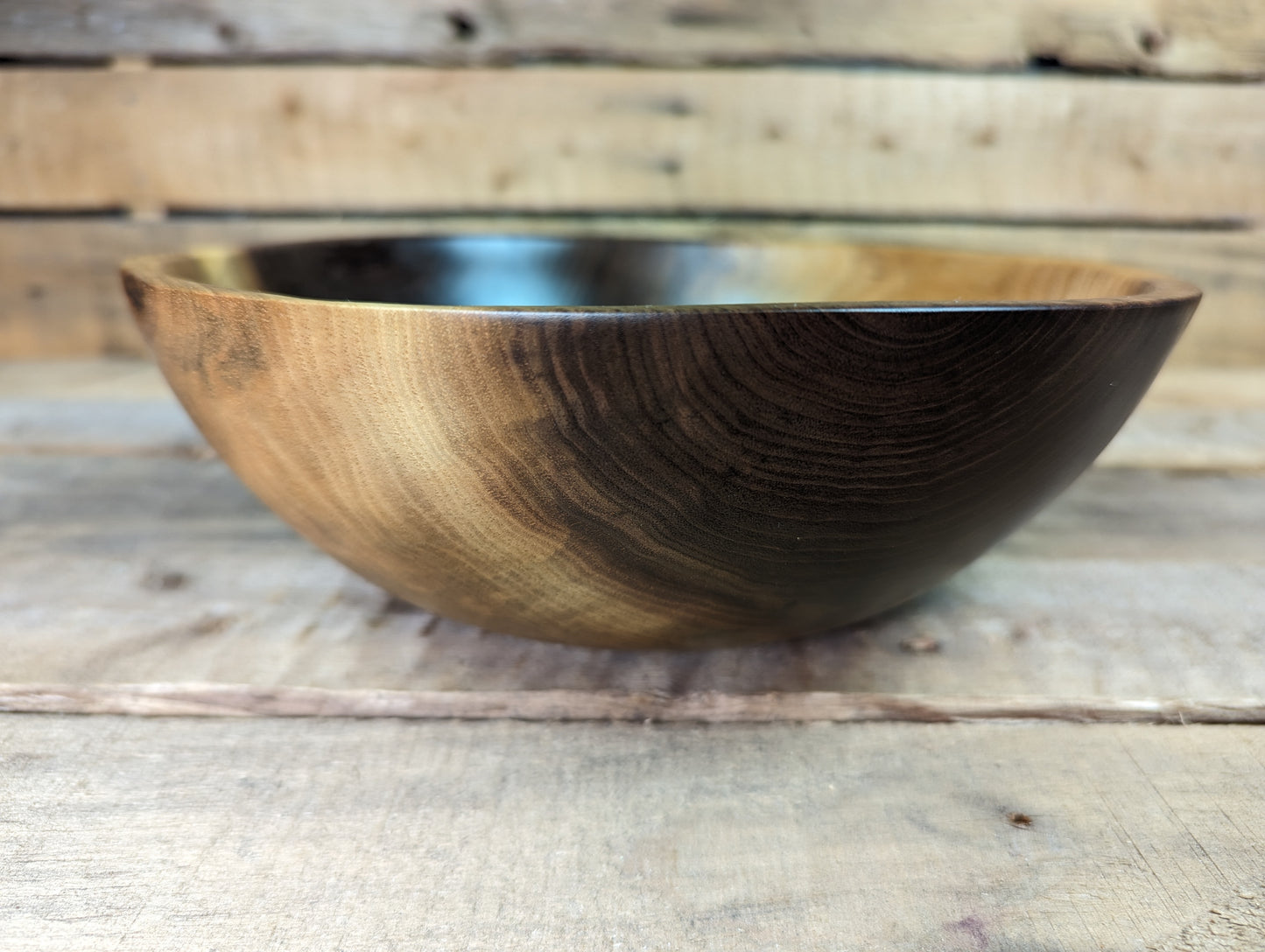 Rustic Black Walnut Bowl 4