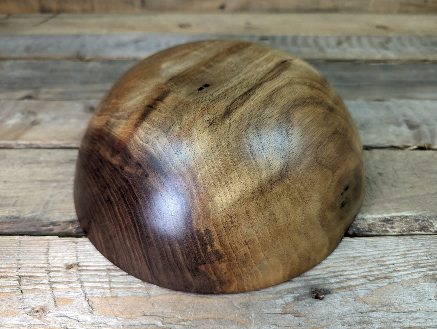 Rustic Black Walnut Bowl 4