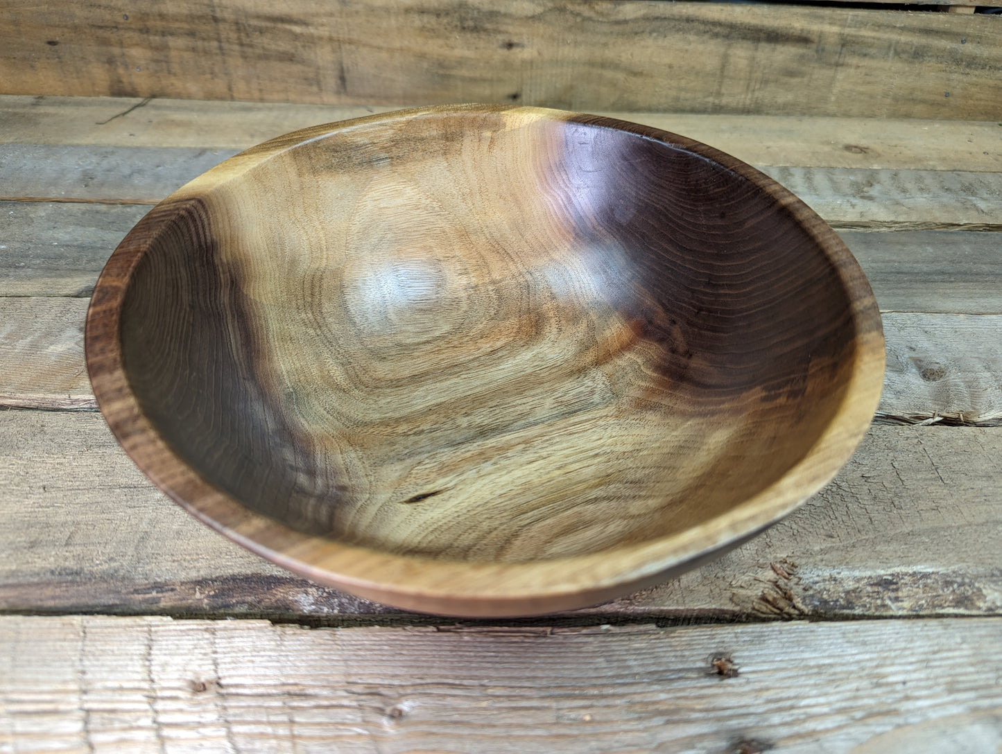 Rustic Black Walnut Bowl 4