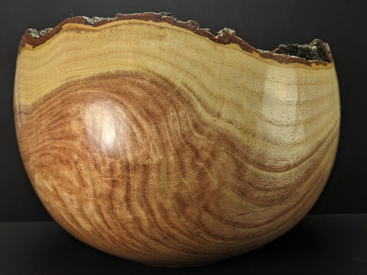 Live edge Honey Locust Bowl