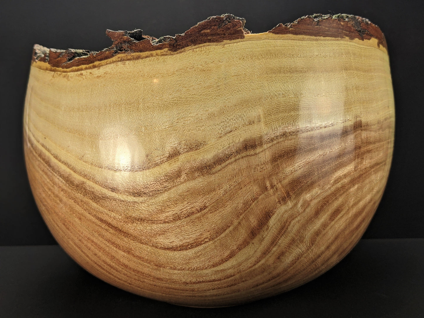 Live edge Honey Locust Bowl