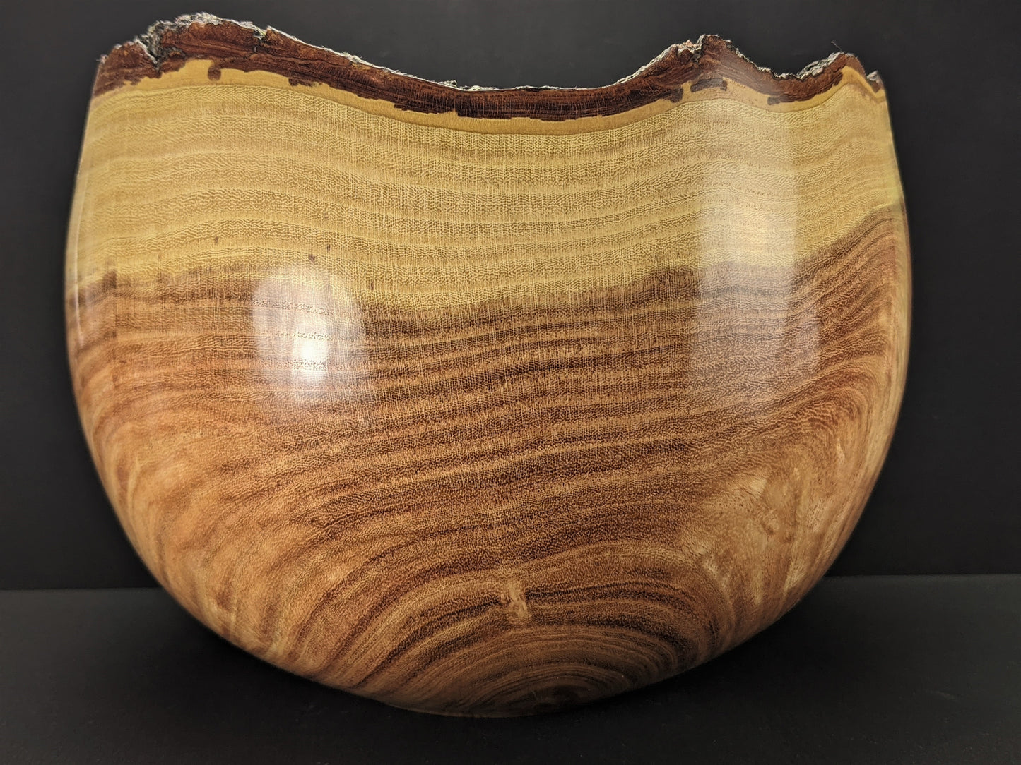 Live edge Honey Locust Bowl