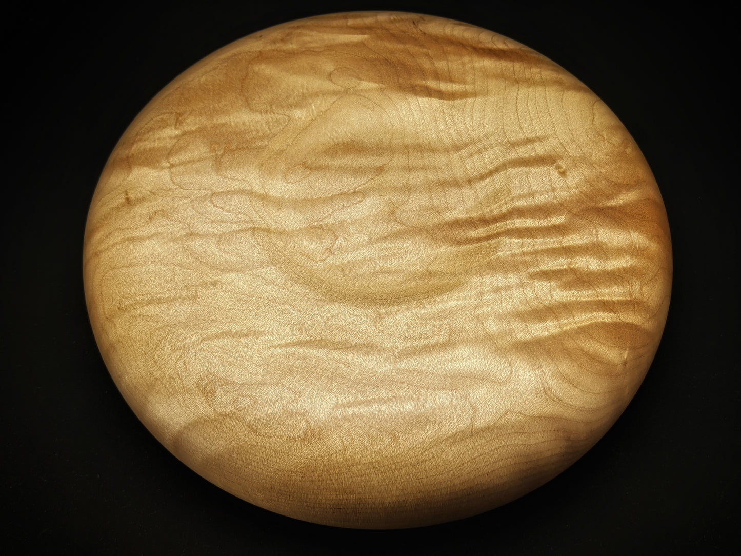 Gorgeous figured maple hollow form
