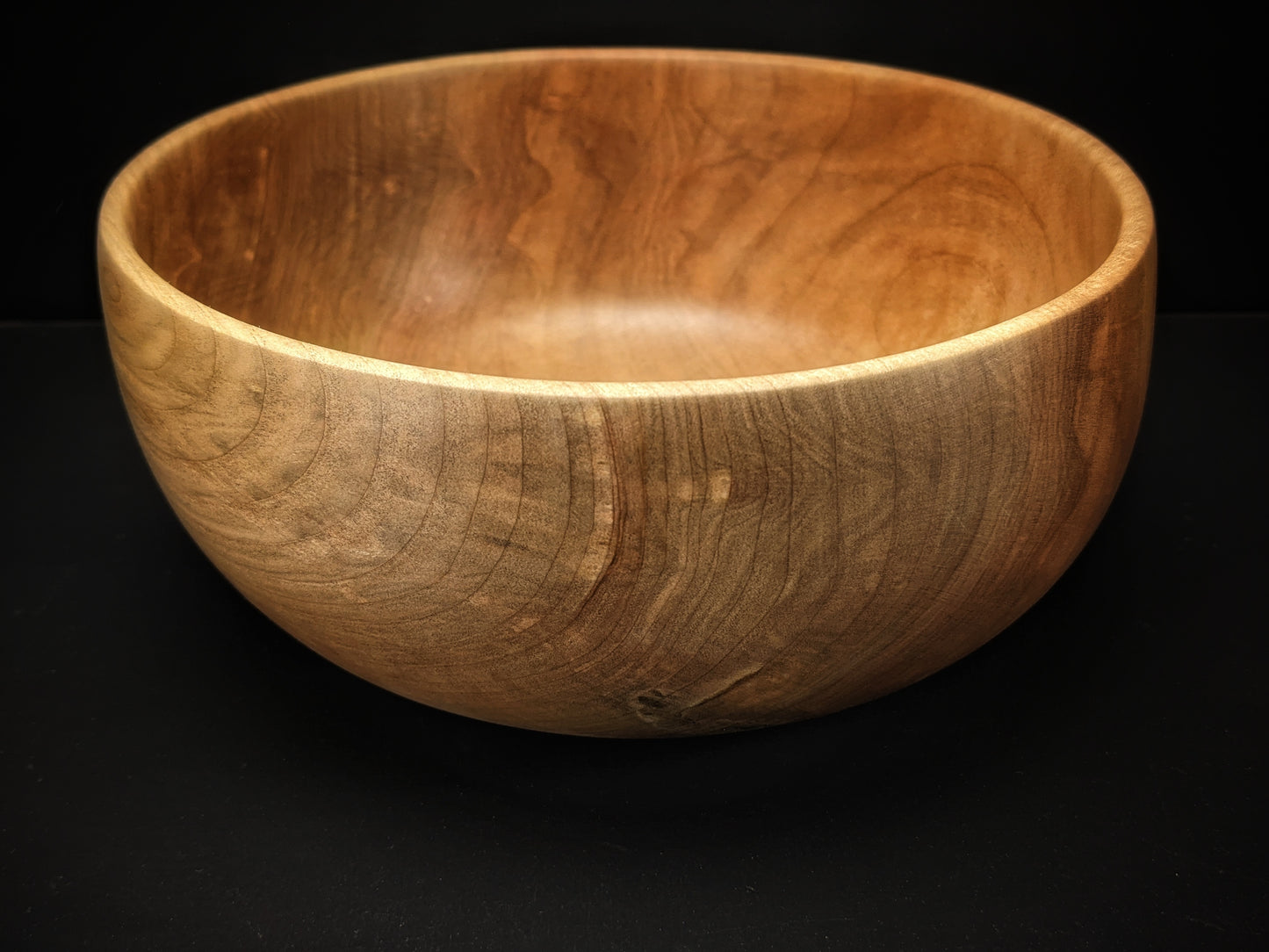 Silver maple snack bowl