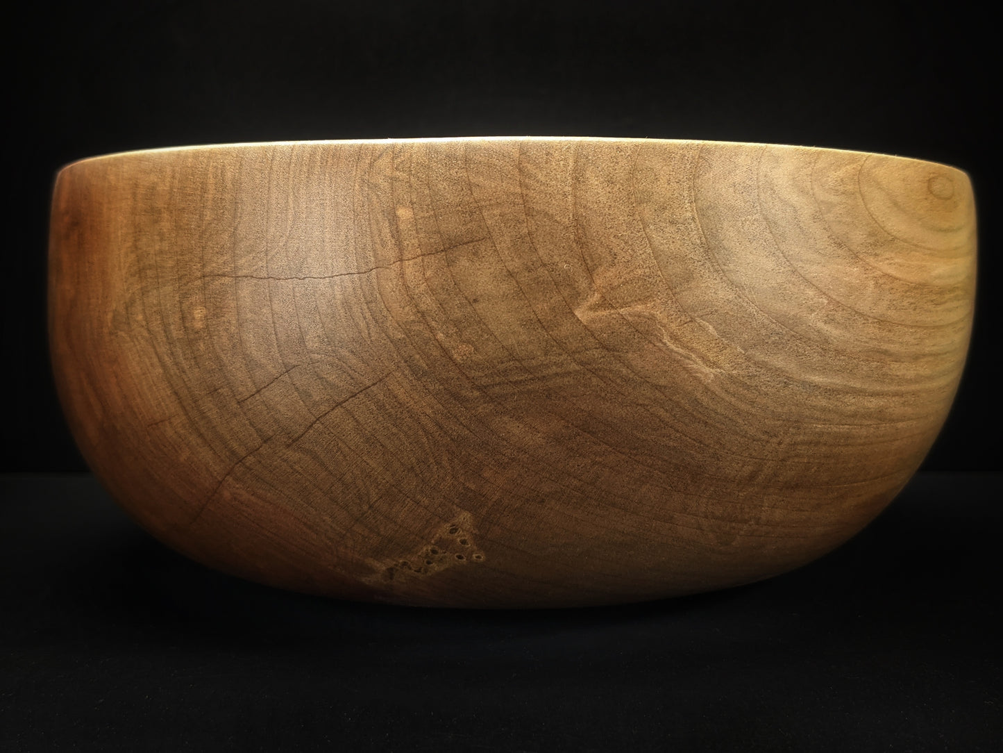 Silver maple snack bowl