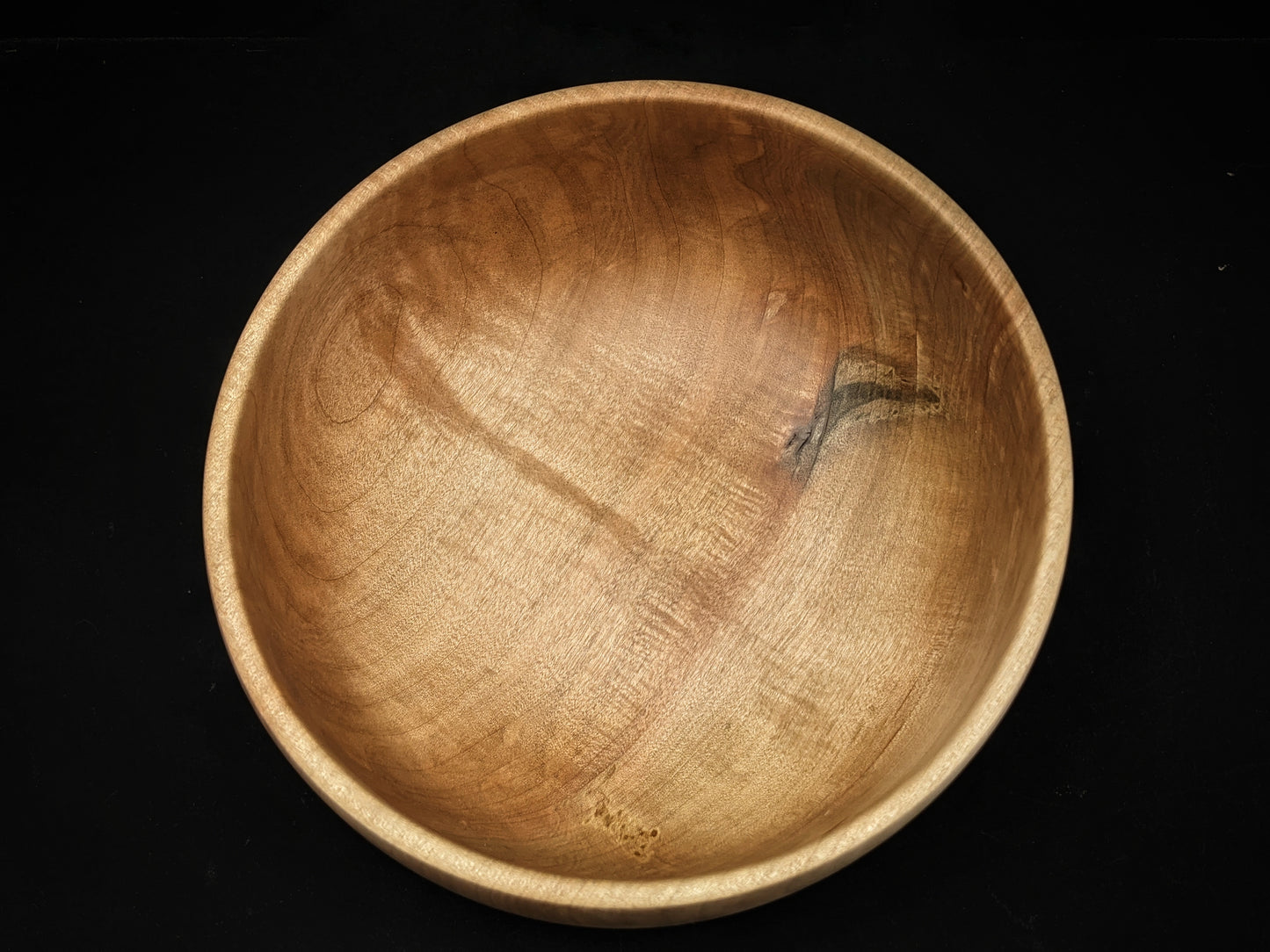 Silver maple snack bowl