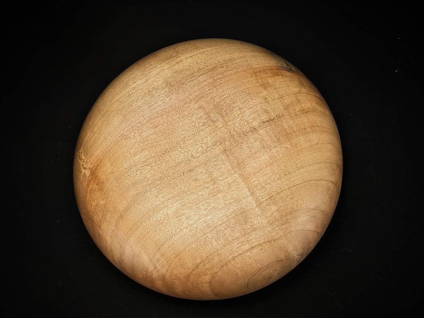 Silver maple snack bowl