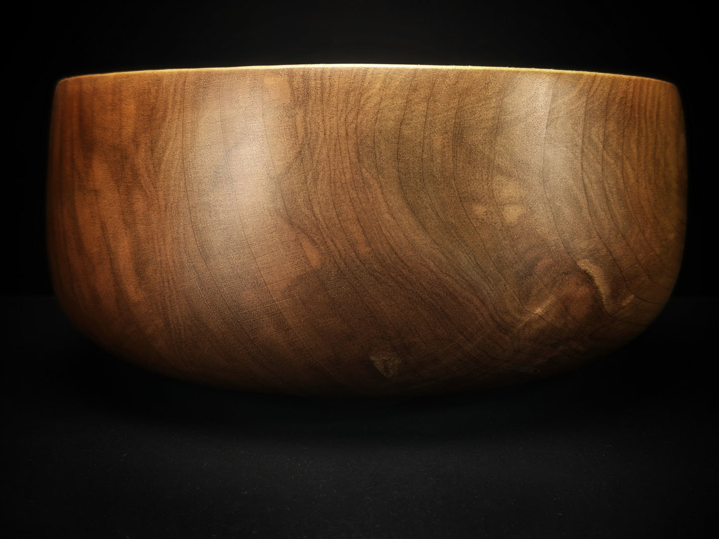 Silver maple snack bowl
