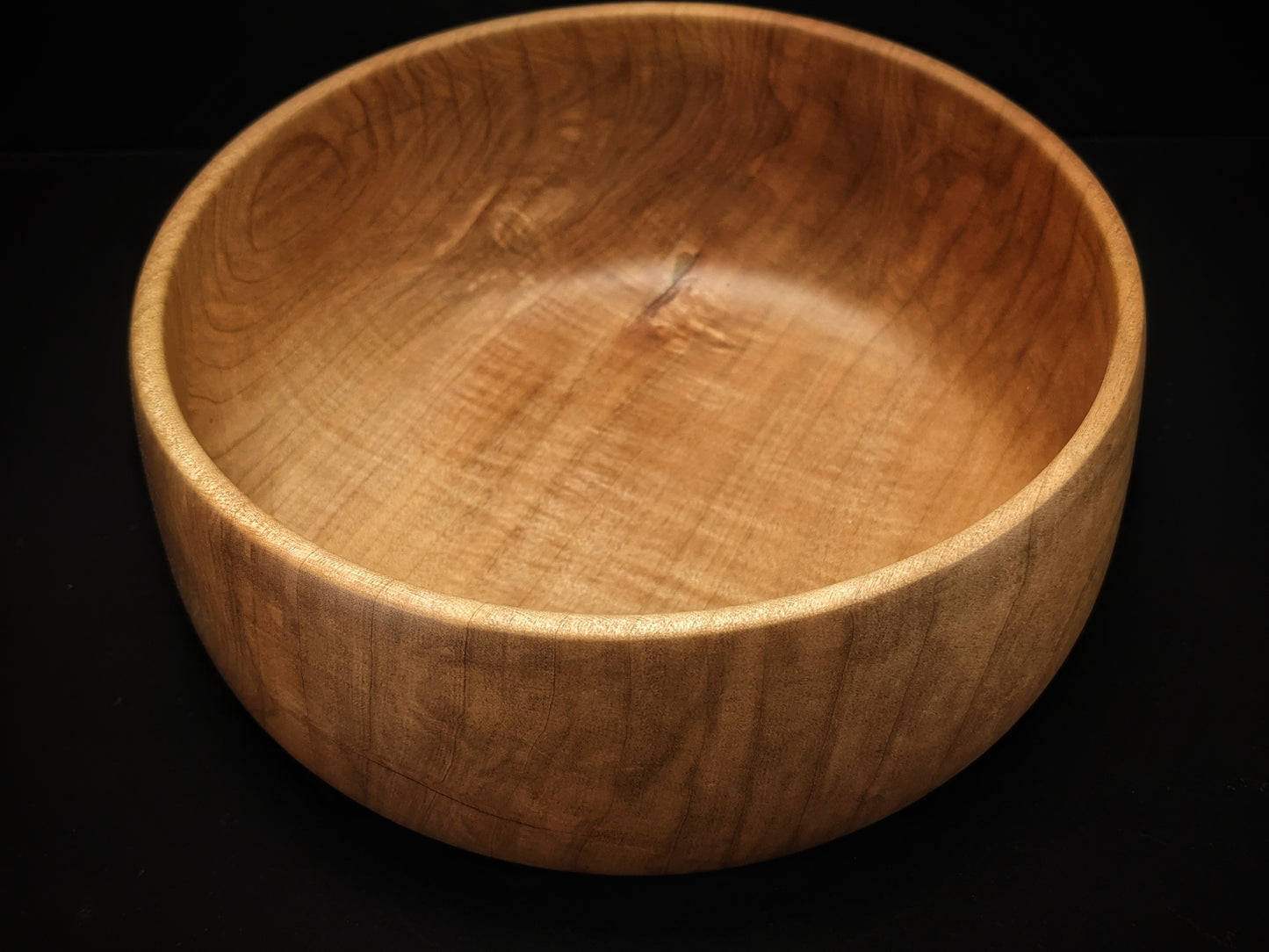 Silver maple snack bowl
