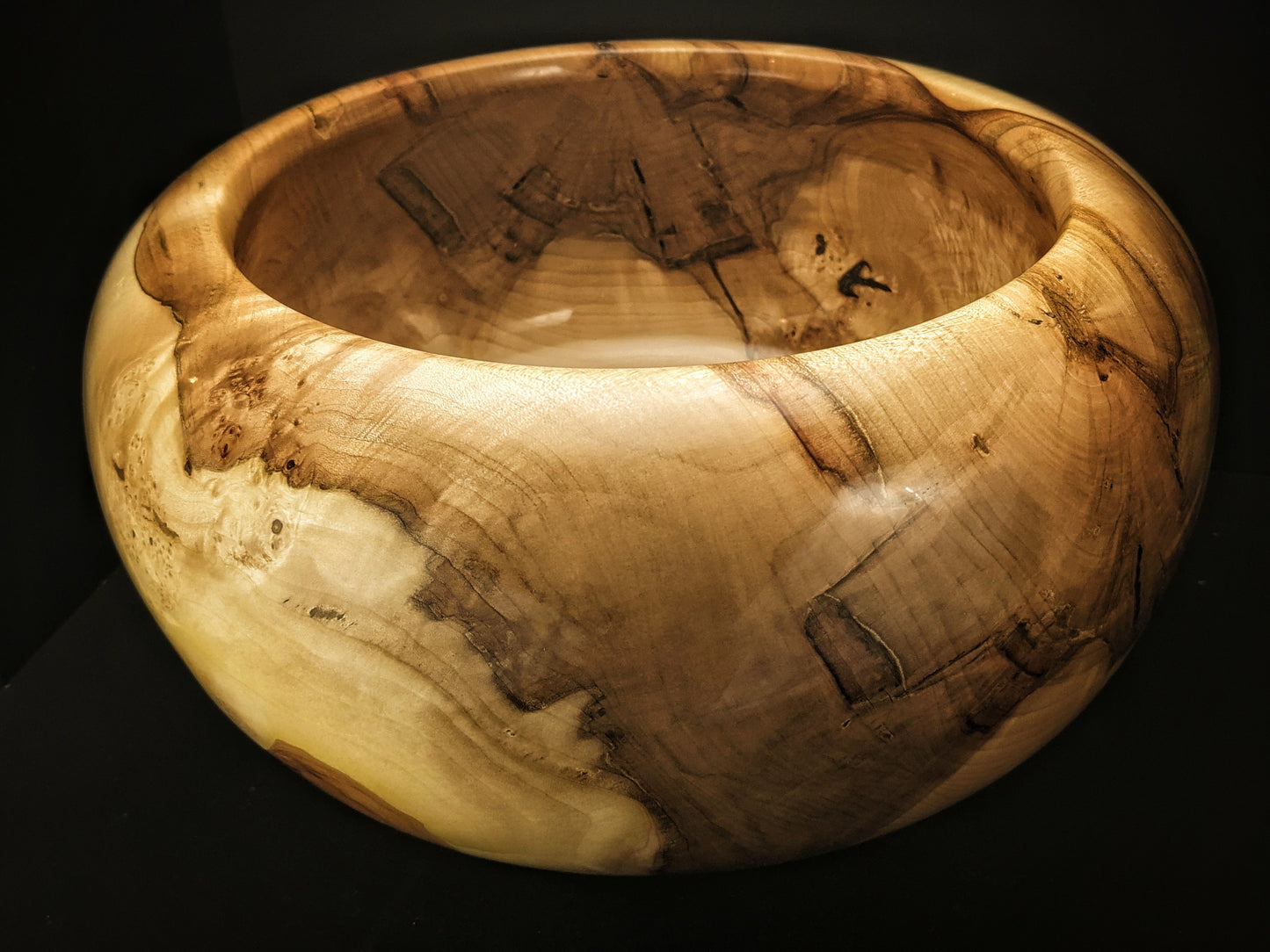 Large chunky crab apple bowl