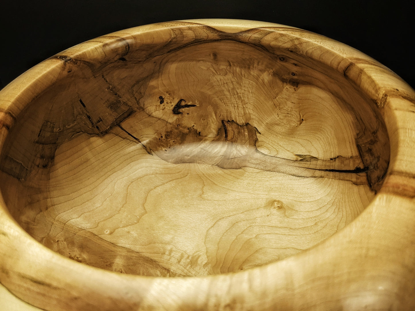 Large chunky crab apple bowl