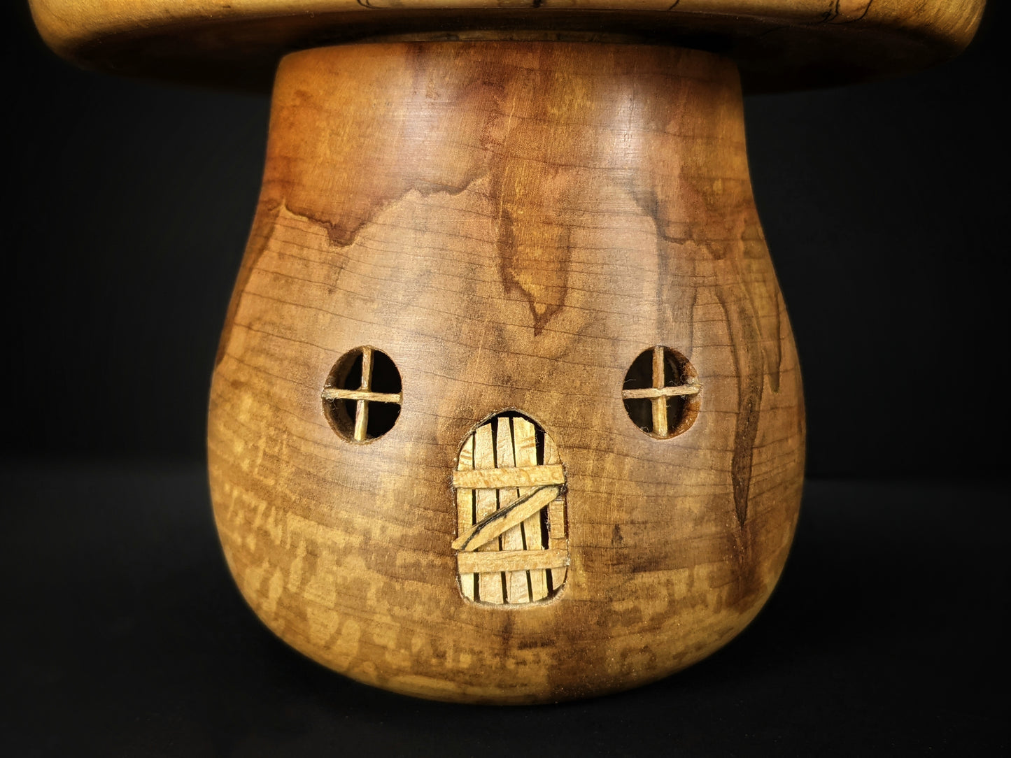 All spalted maple gnome home