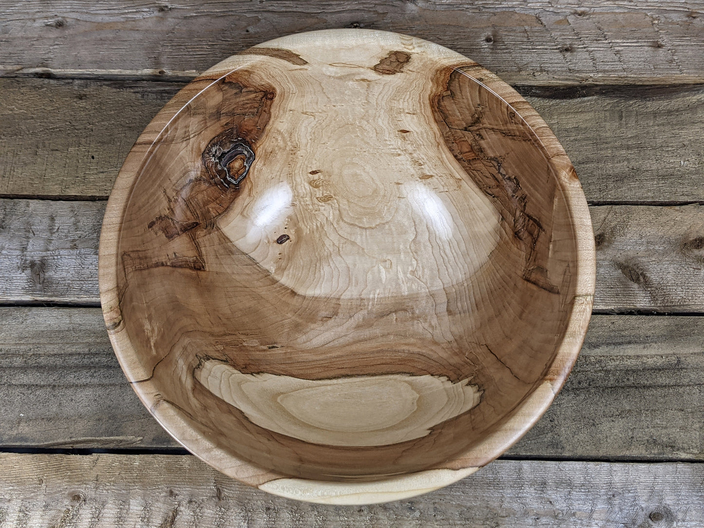 Decorative crab apple bowl