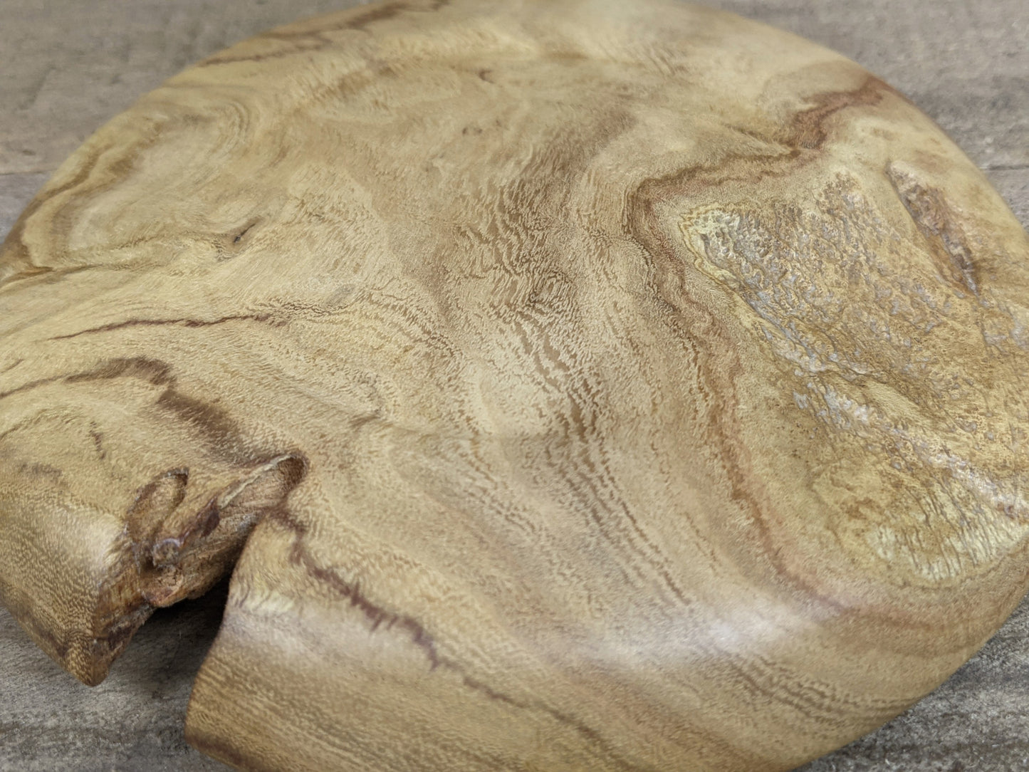 Worm kissed honey locust ring dish
