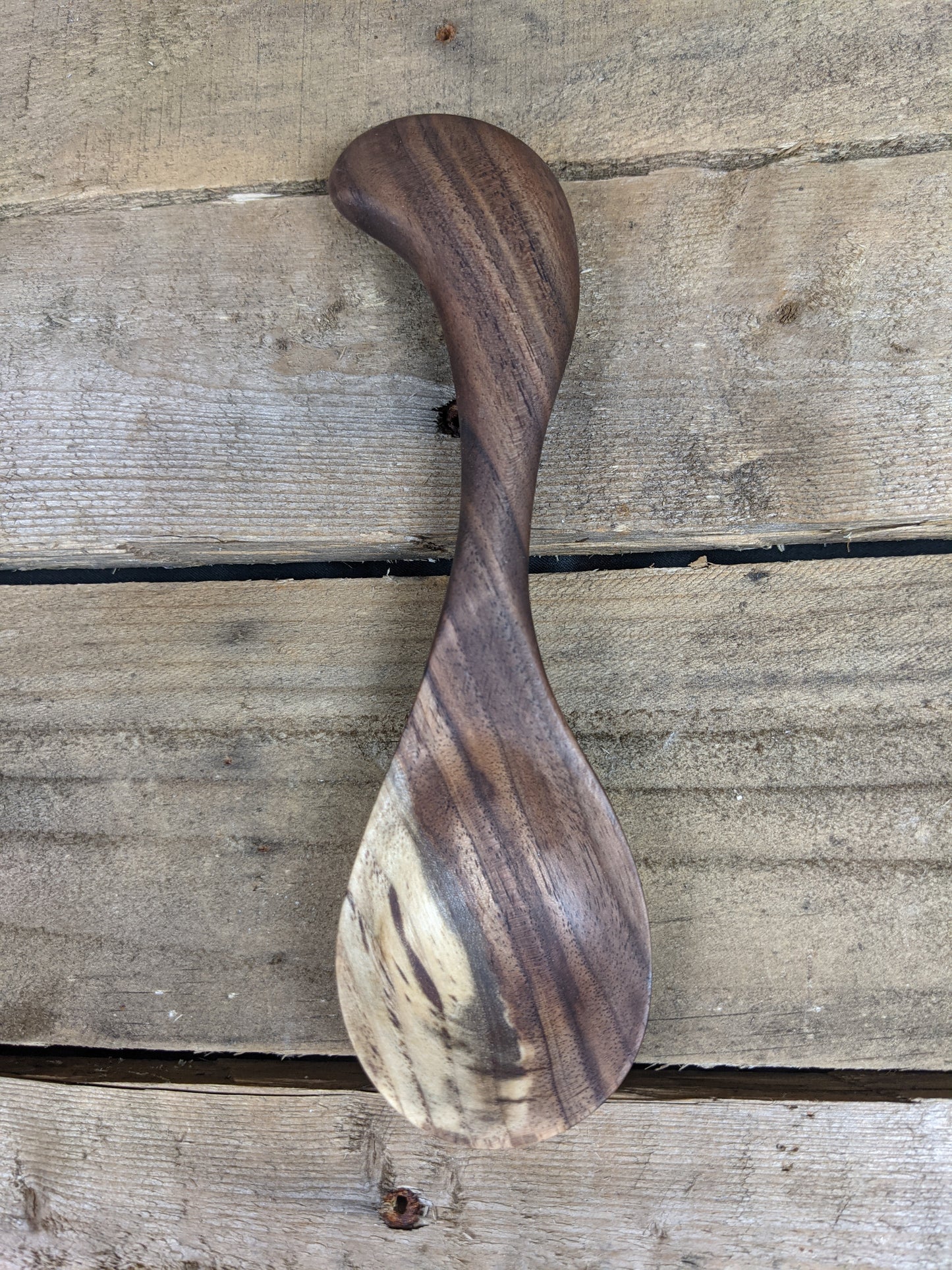 Black walnut spoon