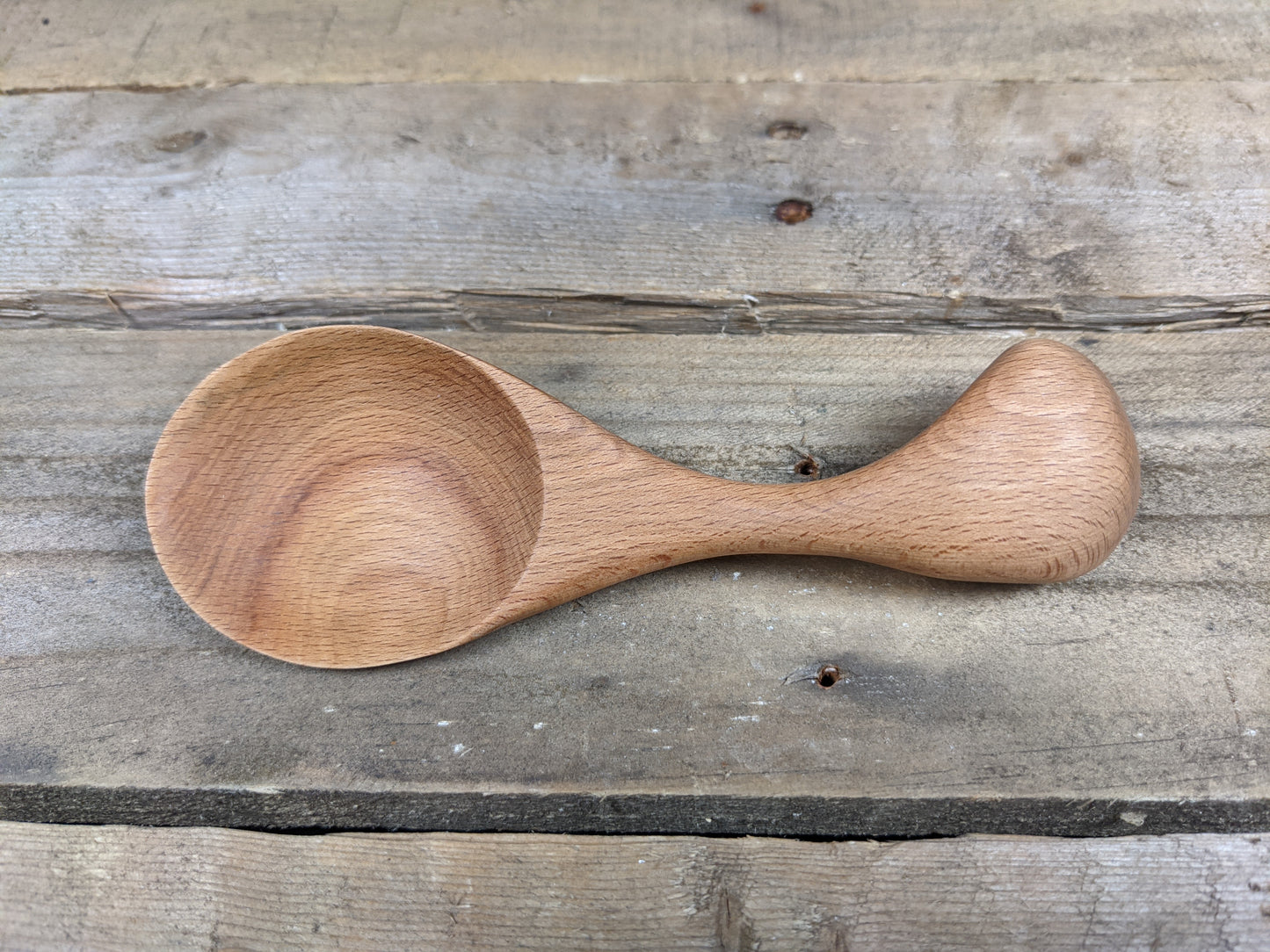 Small beechwood spoon