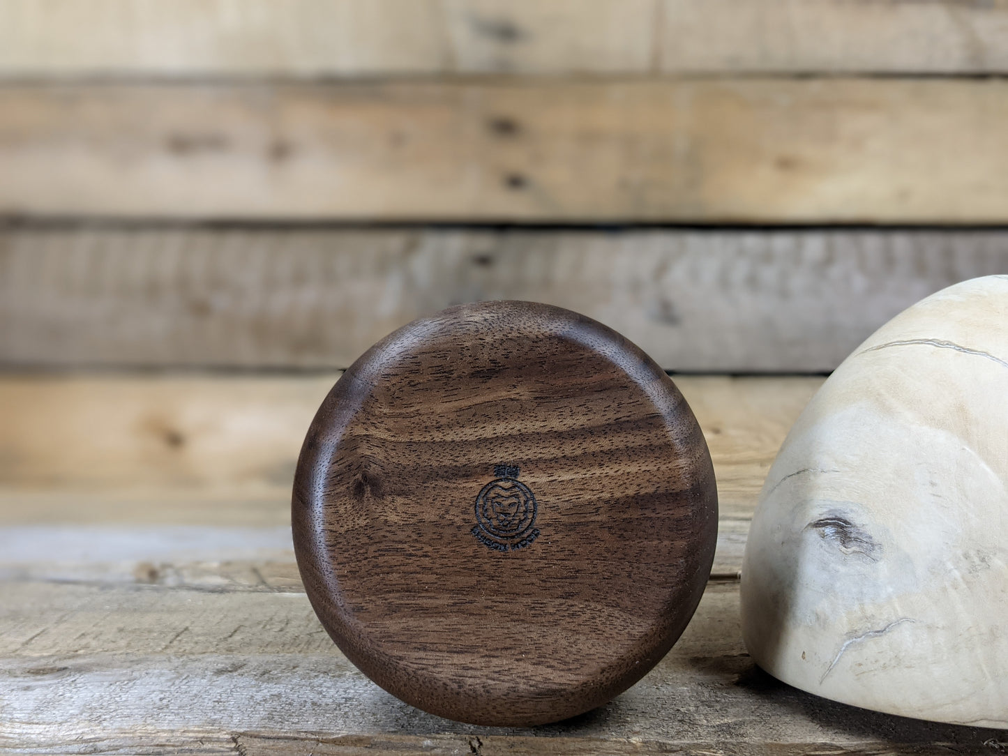 Box elder and black walnut gnome home