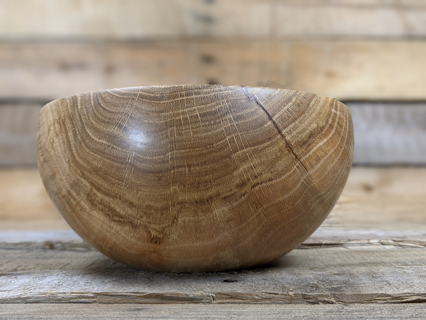 Slippery elm snack bowl